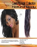 Natural Body  has effortless movement and body. Available in Indian and Brazilian textures